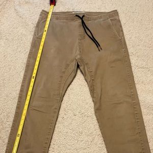 Chor clothing co khaki joggers